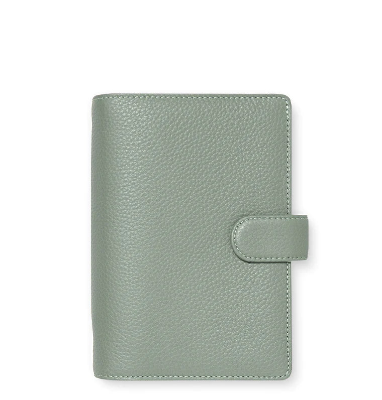 Filofax - Personal Leather Organiser - Norfolk - Sage-Organiser-DutchMills