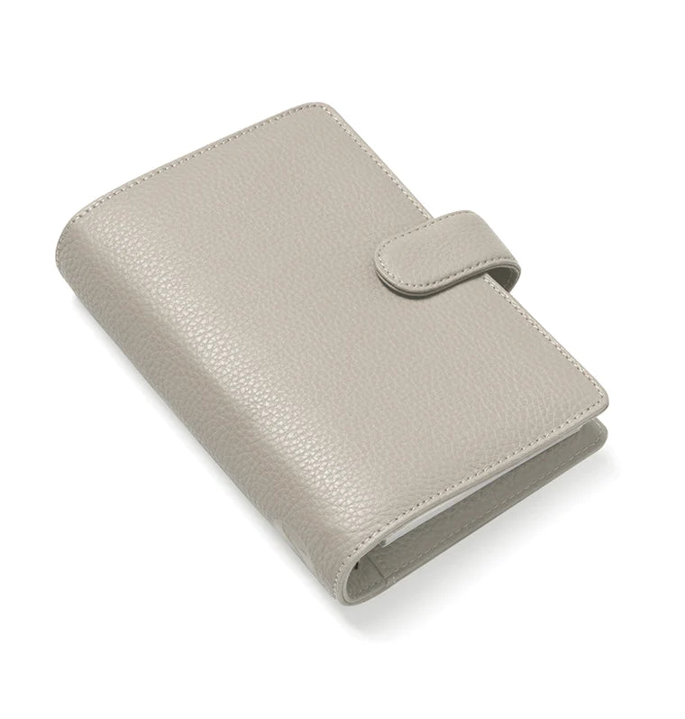 Filofax - Norfolk Personal Leather Organiser - Taupé-Organiser-DutchMills