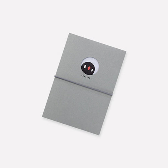Gongjang - Notebook - Save Me Penguin-Notitieboek-DutchMills