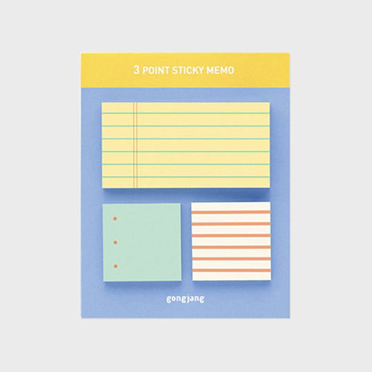 Gongjang - Sticky Notes - Beach Blue-Sticky Notes-DutchMills