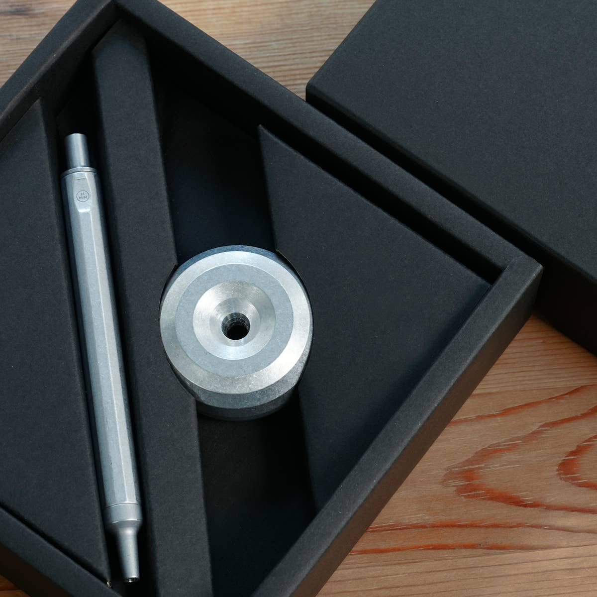 Gift Pack - Metal Writing Set: Black-DutchMills