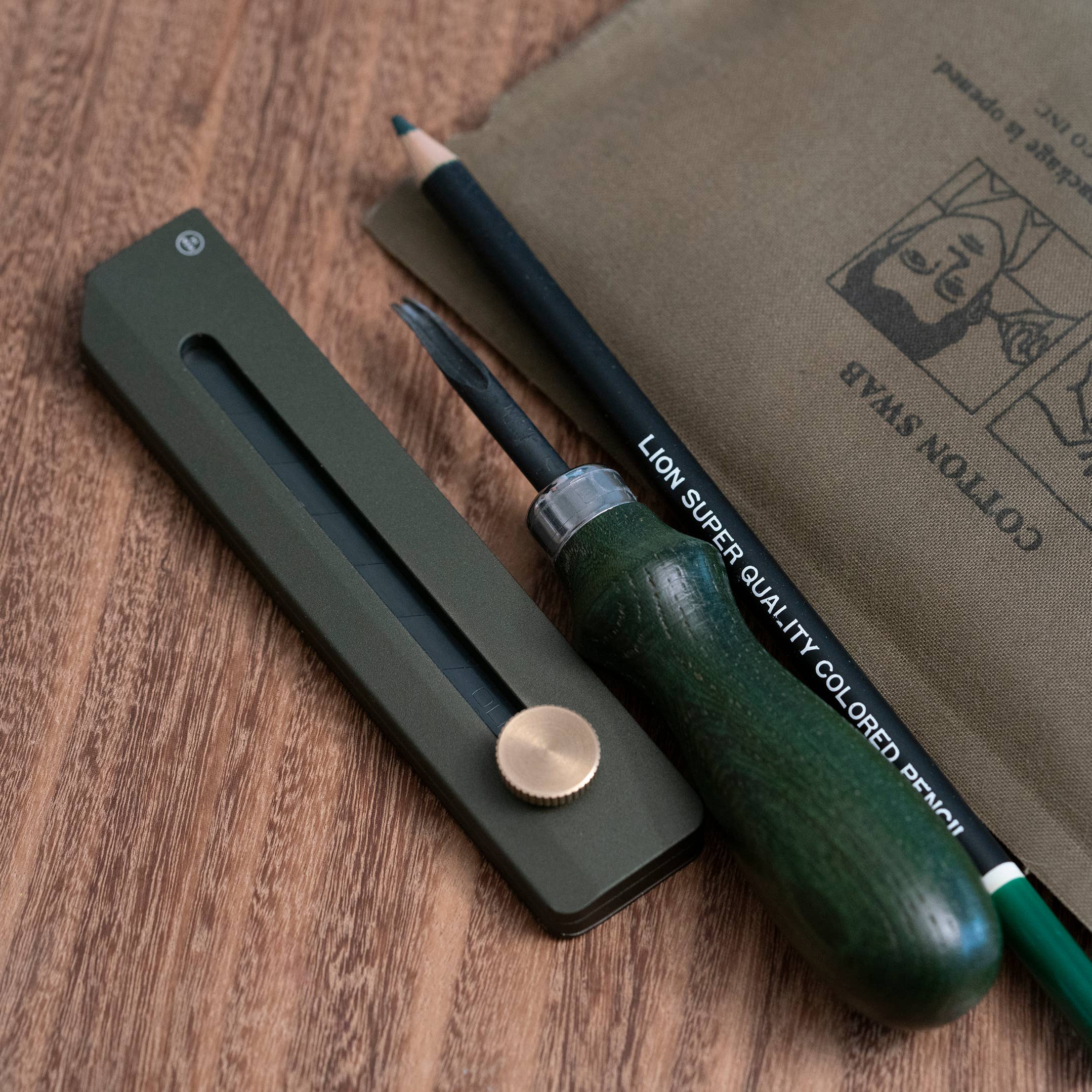 Utility Knife - Army Green-DutchMills