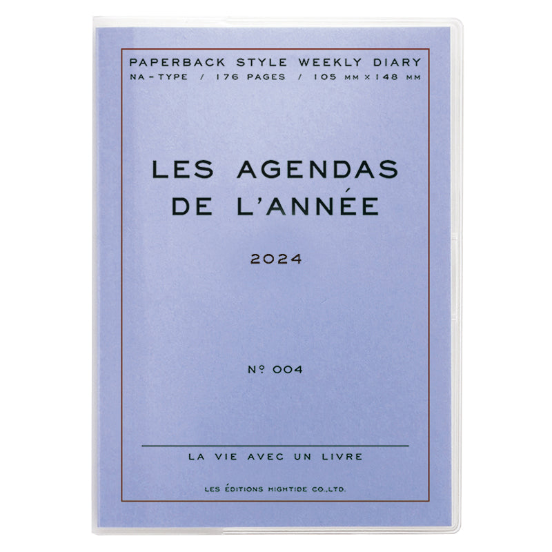 Hightide - Les Agendas de l'Annee 2024 - Lavender-Agenda-DutchMills