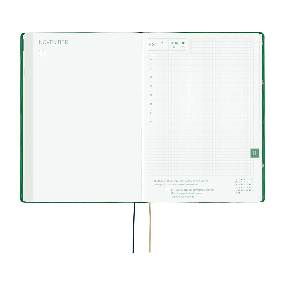 Hobonichi - HON A5 Bow & Tie: Sheep Sheep Sheep - 2027-Planner-DutchMills