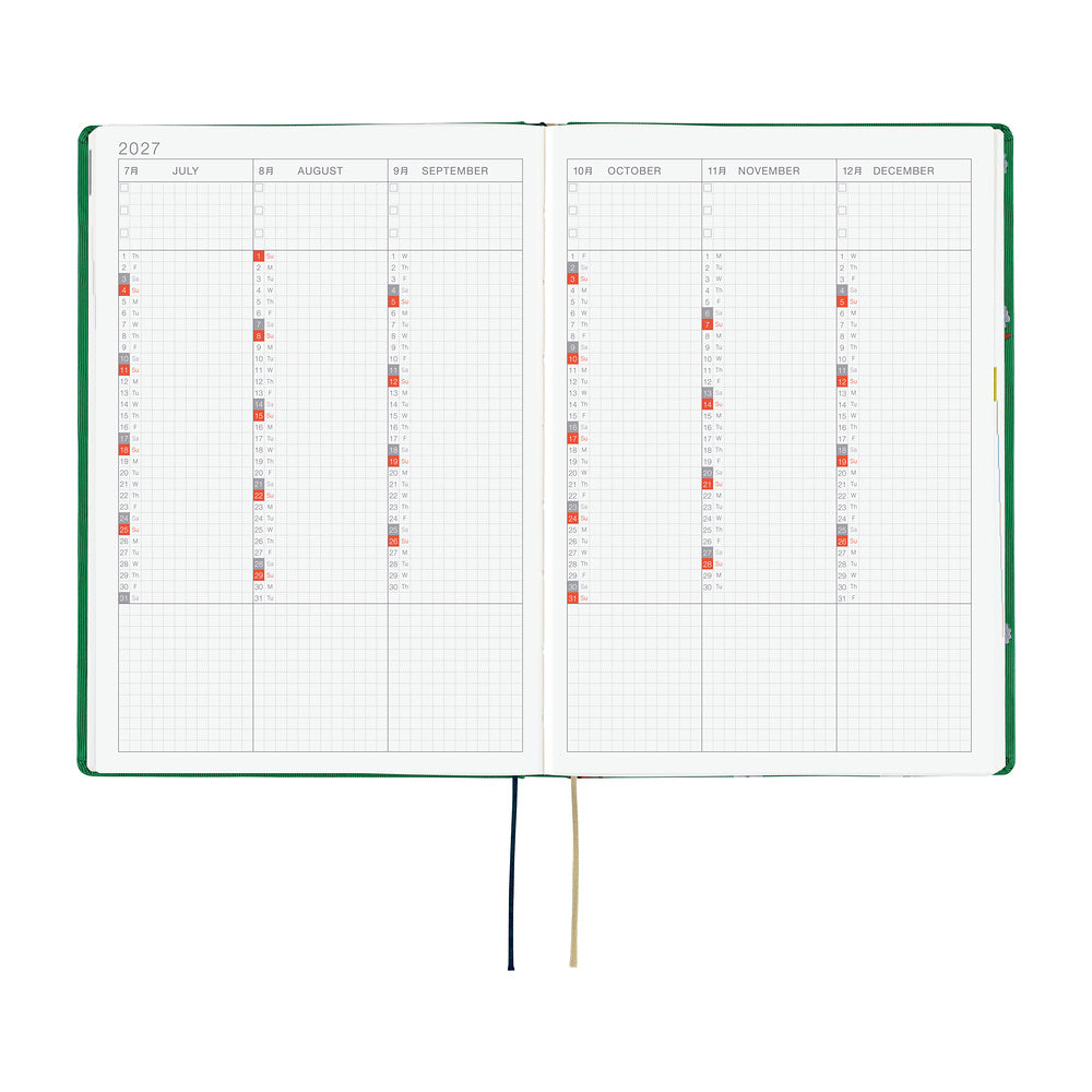 Hobonichi - HON A5 Bow & Tie: Sheep Sheep Sheep - 2027-Planner-DutchMills