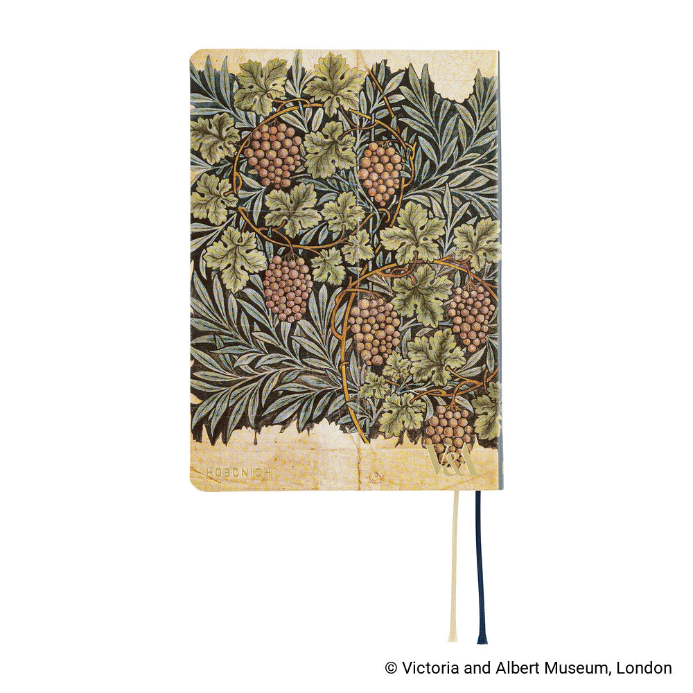 Hobonichi - HON A6 The V&A Series: Vine - 2027-Planner-DutchMills