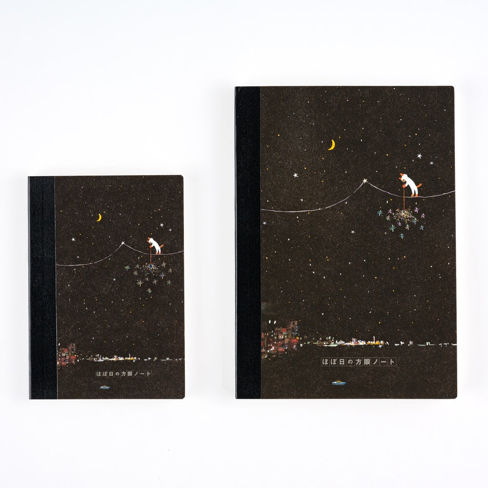Hobonichi - Hiroko Kubota: Hobonichi Graph Notebook (A5) - Another night of falling star sparklers - 2027-Notitieboek-DutchMills