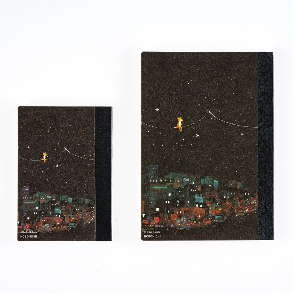 Hobonichi - Hiroko Kubota: Hobonichi Graph Notebook (A6) - Another night of falling star sparklers - 2027-Notitieboek-DutchMills