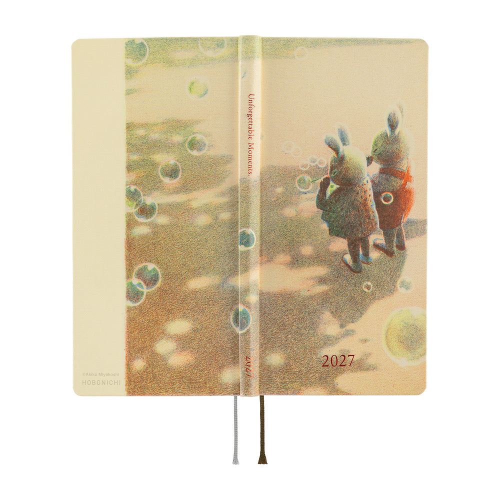 Hobonichi - Weeks Akiko Miyakoshi: Once, in Spring - 2027-Planner-DutchMills