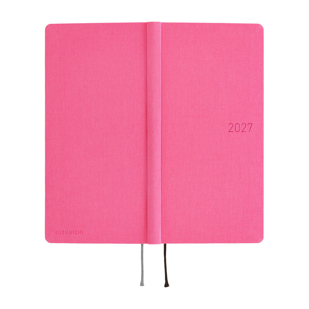 Hobonichi - Weeks Colors: Pink Sapphire - 2027-Planner-DutchMills