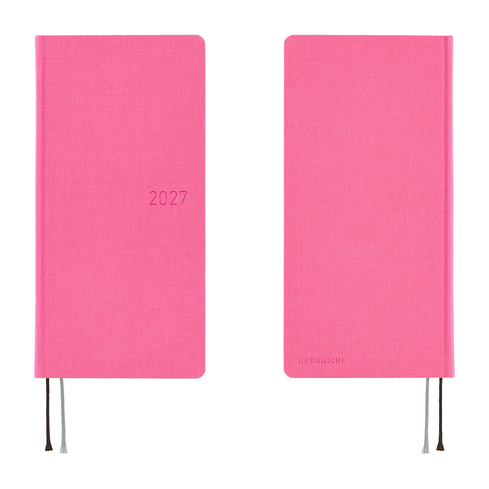 Hobonichi - Weeks Colors: Pink Sapphire - 2027-Planner-DutchMills