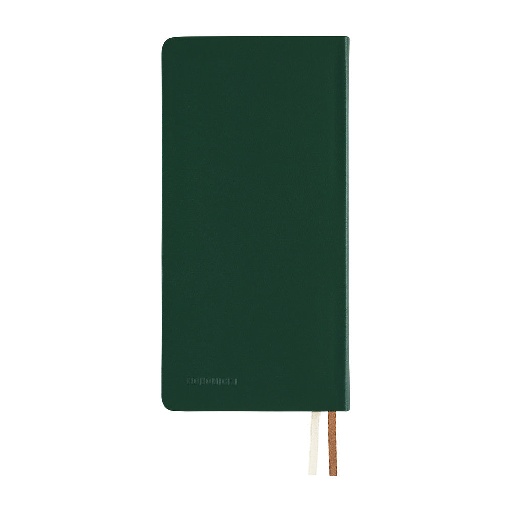 Hobonichi - Weeks Leather: Forest Green - 2027-Planner-DutchMills