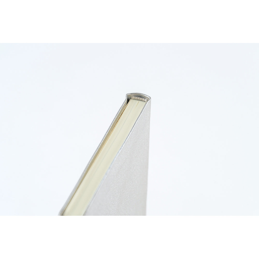 Hobonichi - Weeks Leather: Noble Silver - 2027-Planner-DutchMills