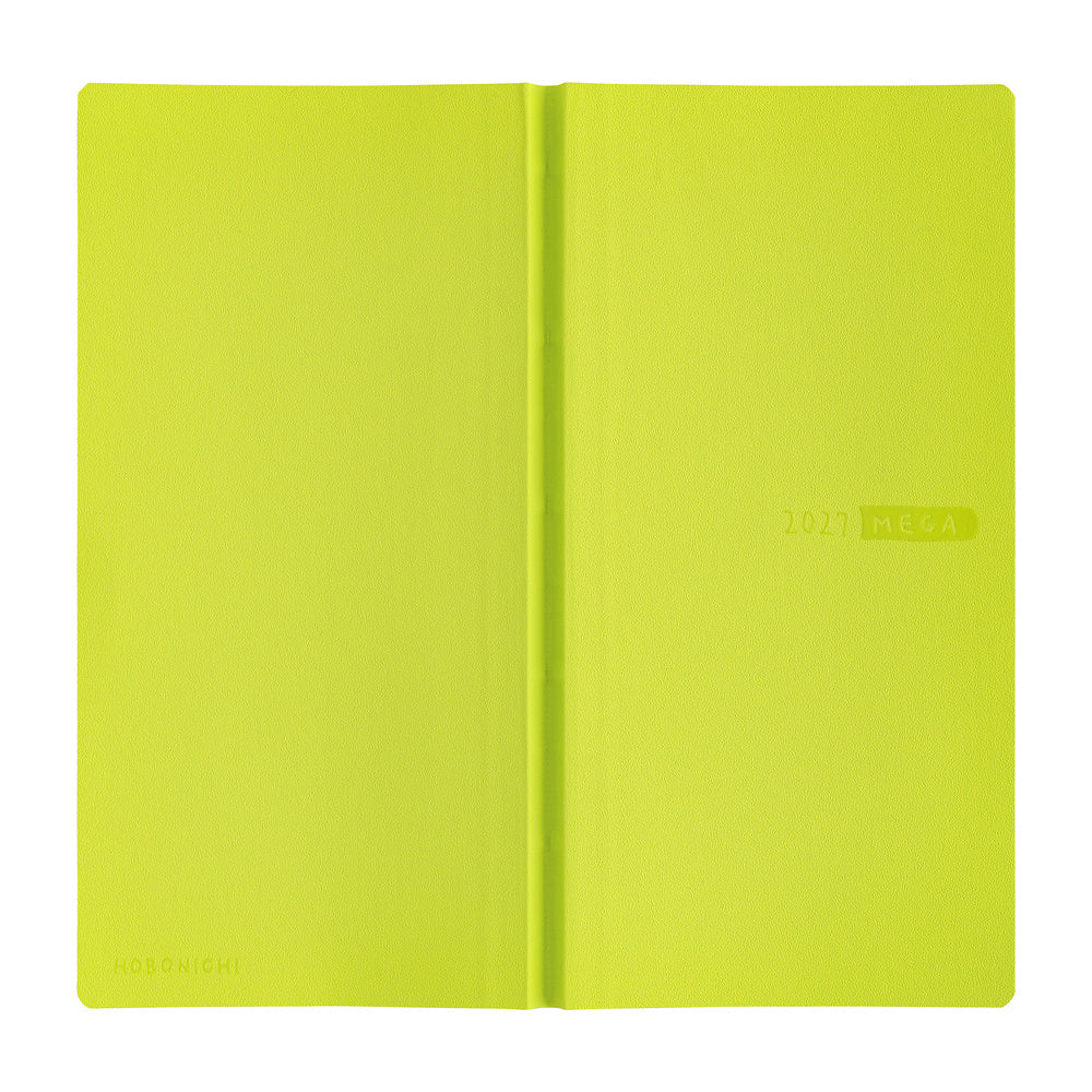 Hobonichi - Weeks MEGA Sneaker: Lime Green - 2027-Planner-DutchMills