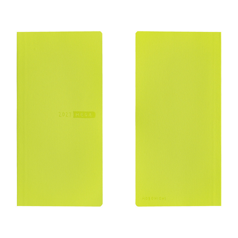Hobonichi - Weeks MEGA Sneaker: Lime Green - 2027-Planner-DutchMills