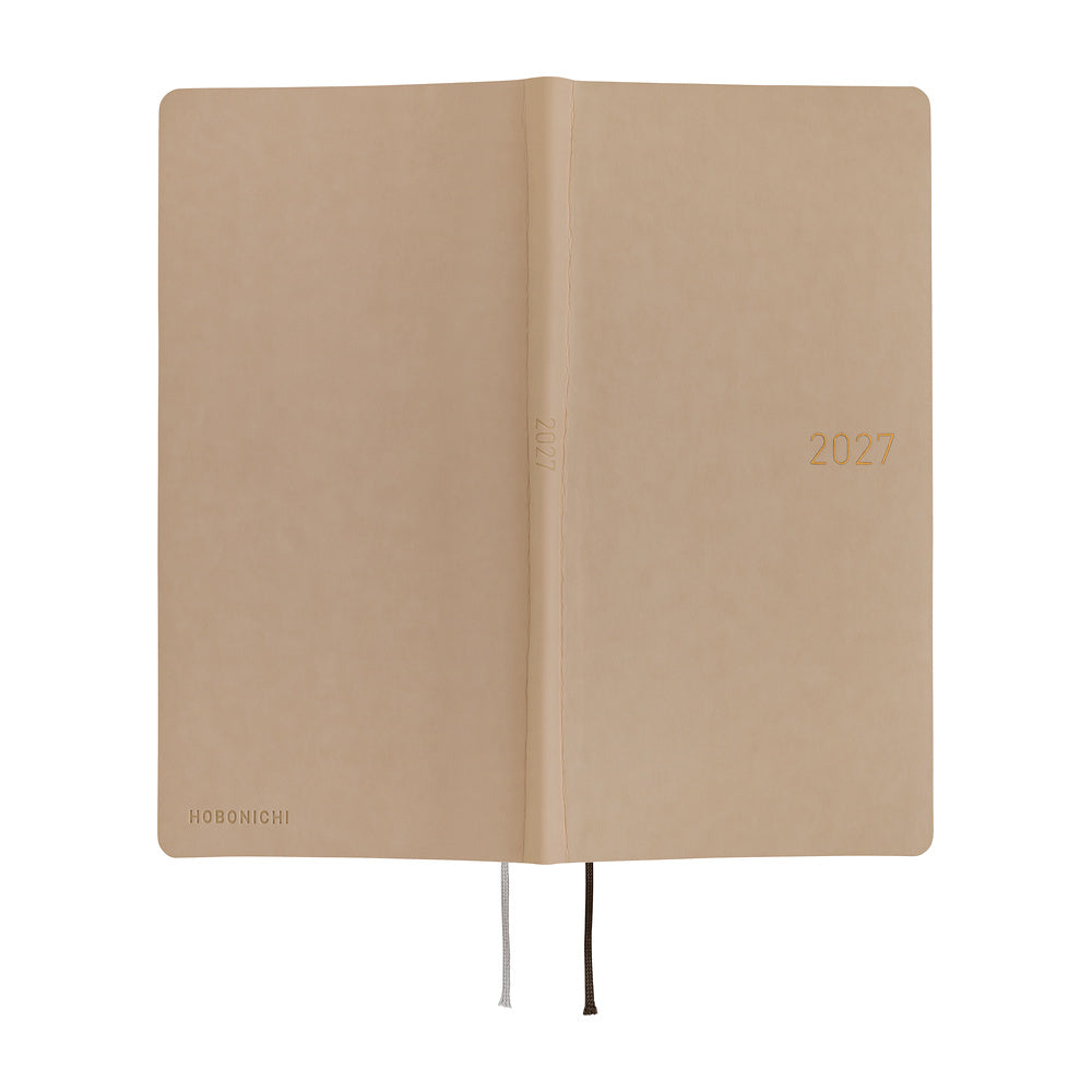 Hobonichi - Weeks Smooth: Café au Lait - 2027-Planner-DutchMills