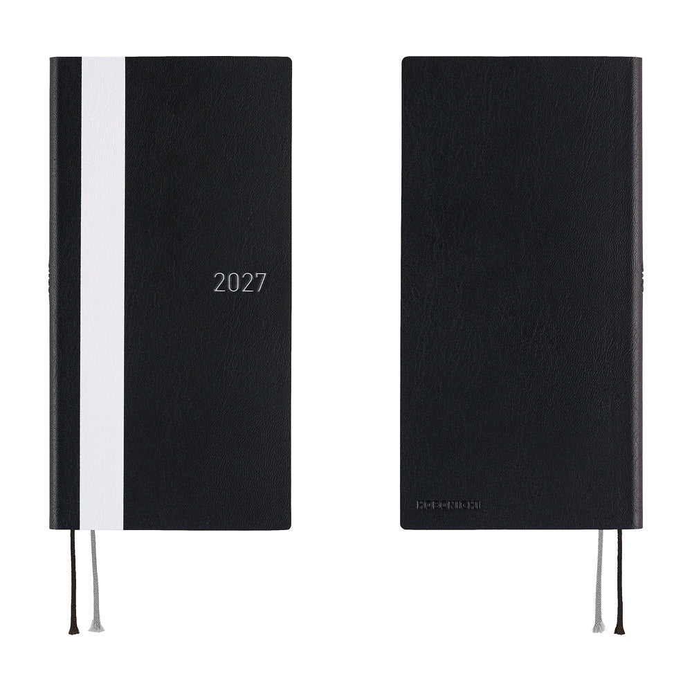 Hobonichi - Weeks White Line: Black - 2027-Planner-DutchMills