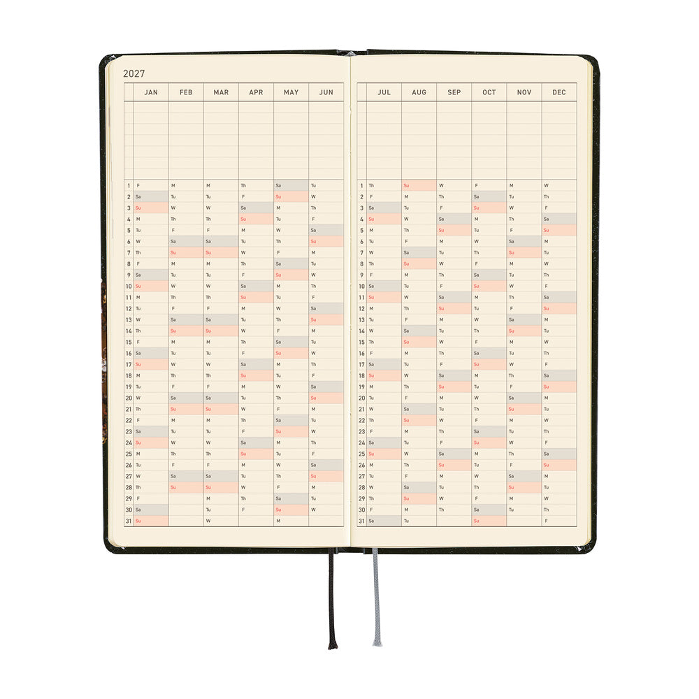 Hobonichi - Weeks tanakadaisuke: Starlight - 2027-Planner-DutchMills