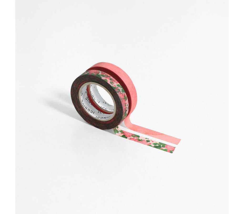 Iconic - Masking Tape Slim 002 Bloom (2 stuks)-Maskingtape-DutchMills