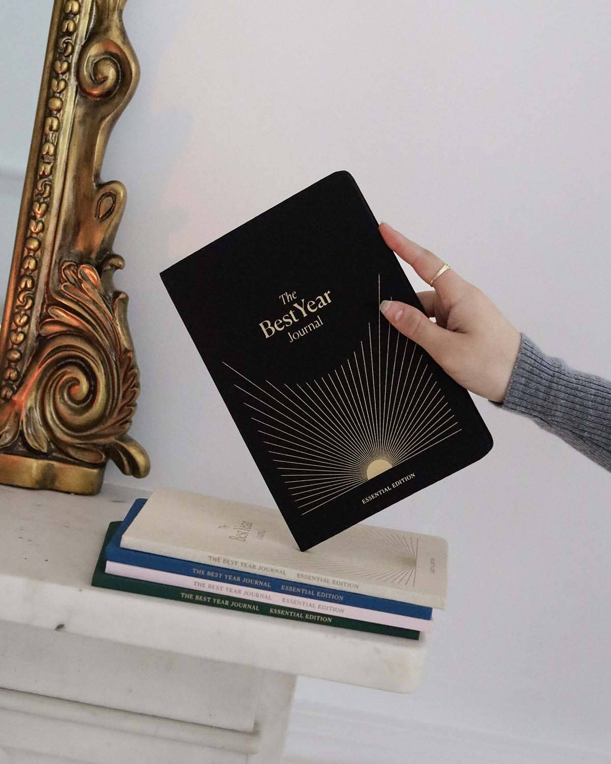 Best Year Journal Essential Black, Simple express format-DutchMills