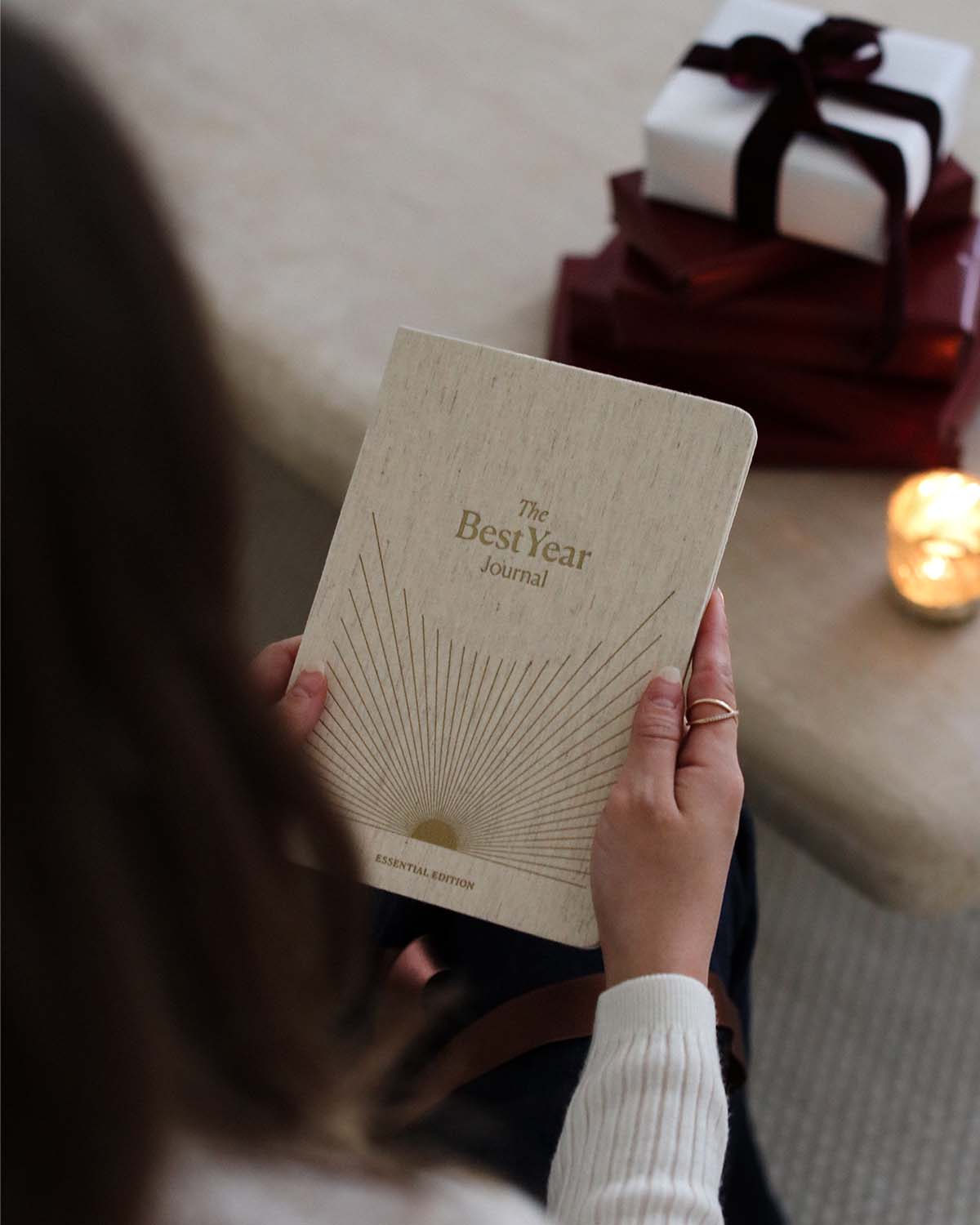 Best Year Journal Essential Oat, Simple express format-DutchMills