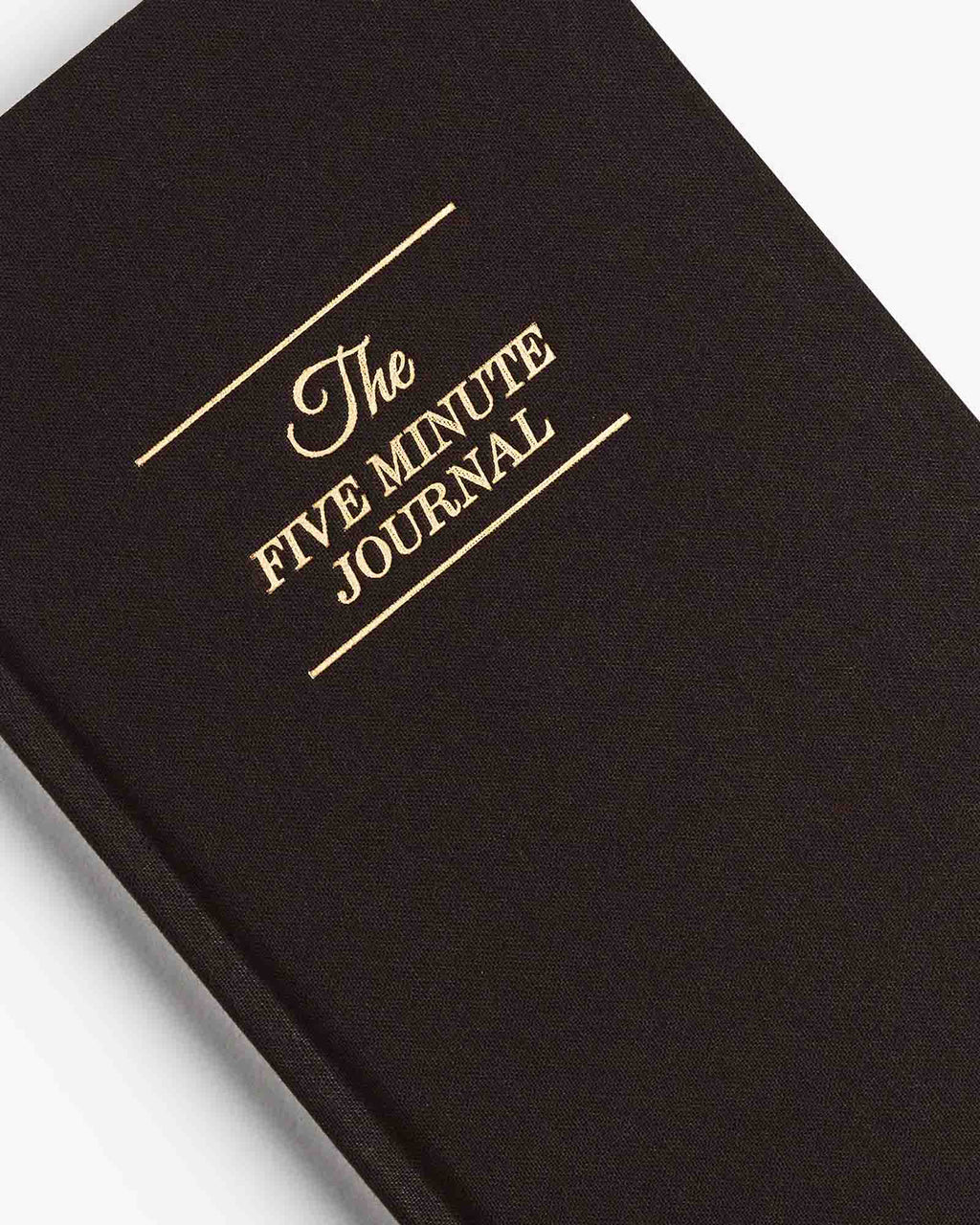 Intelligent Change - The Five Minute Journal - Bold Black-Dagboek-DutchMills