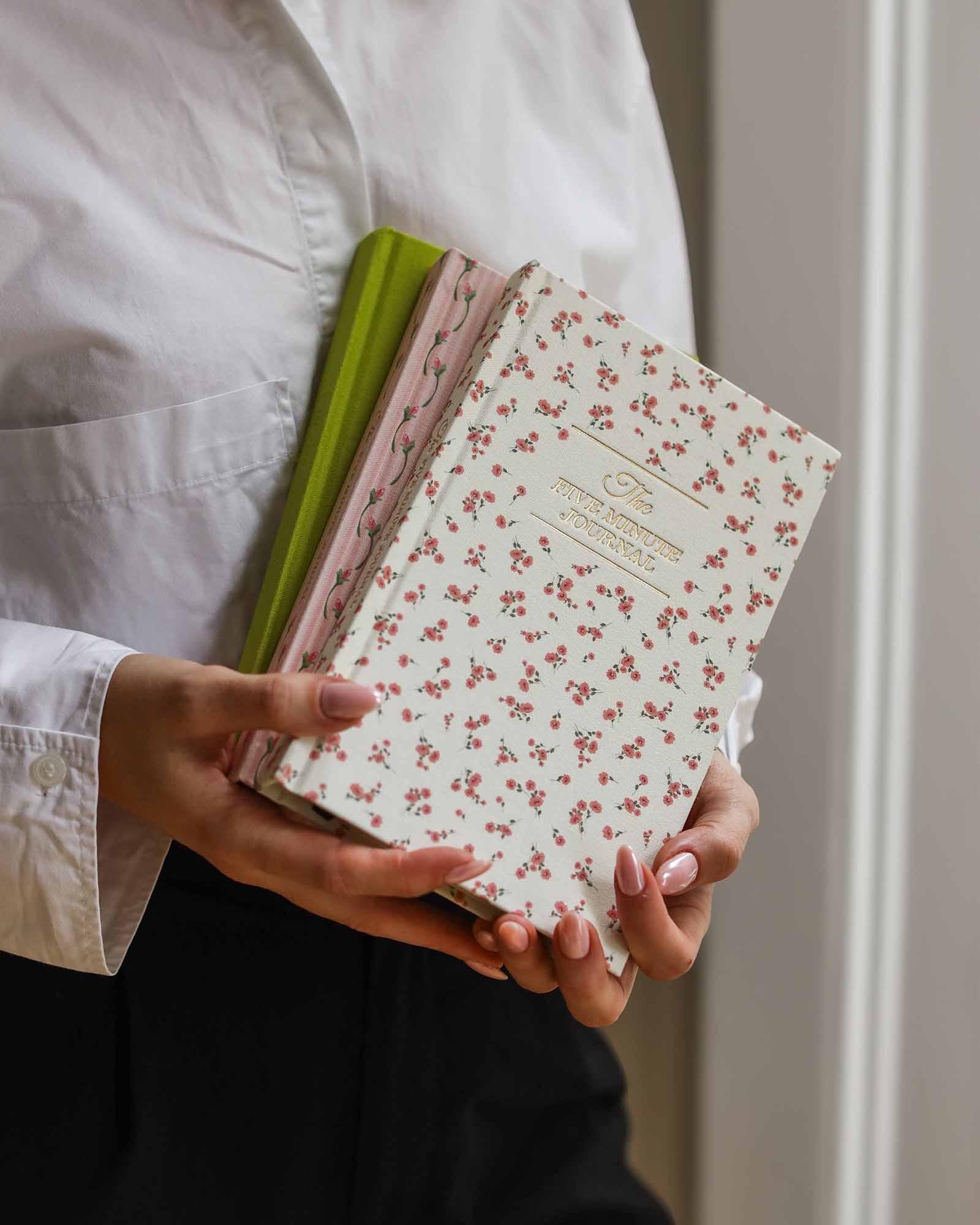 Intelligent Change - The Five Minute Journal Ditsy Rose-Dagboek-DutchMills