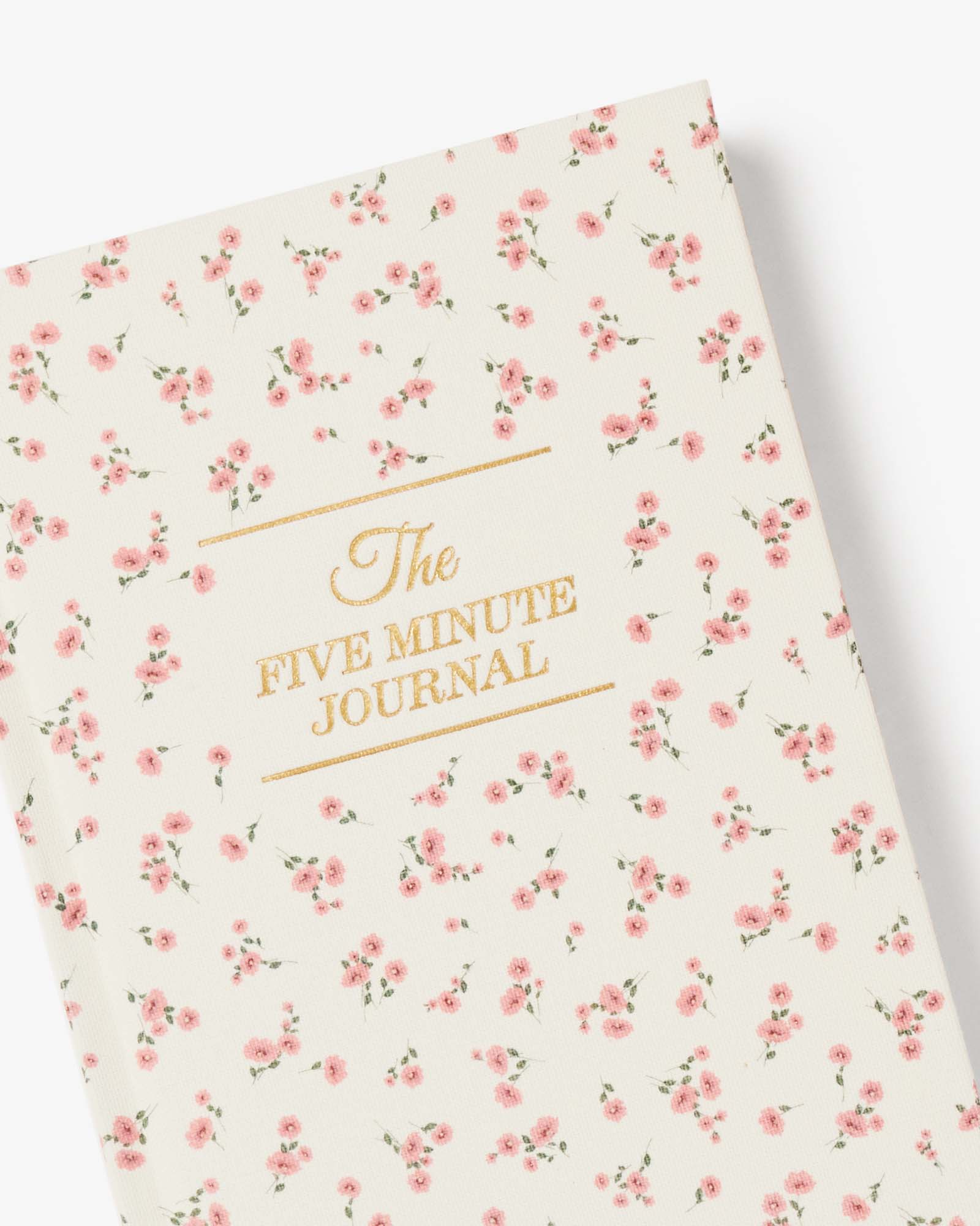 Intelligent Change - The Five Minute Journal Ditsy Rose-Dagboek-DutchMills