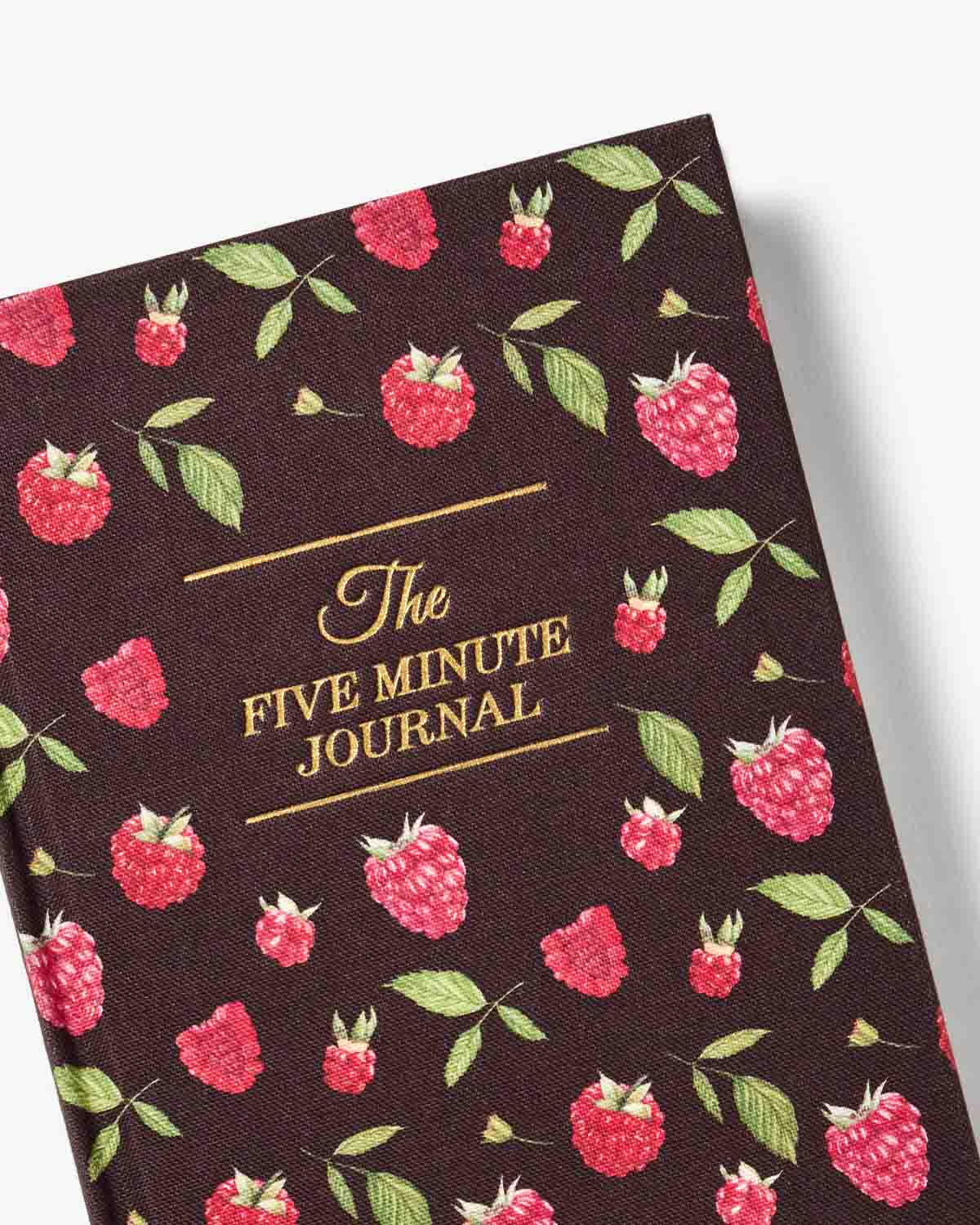 The Five Minute Journal Mocha Raspberry | Exclusive Print-DutchMills