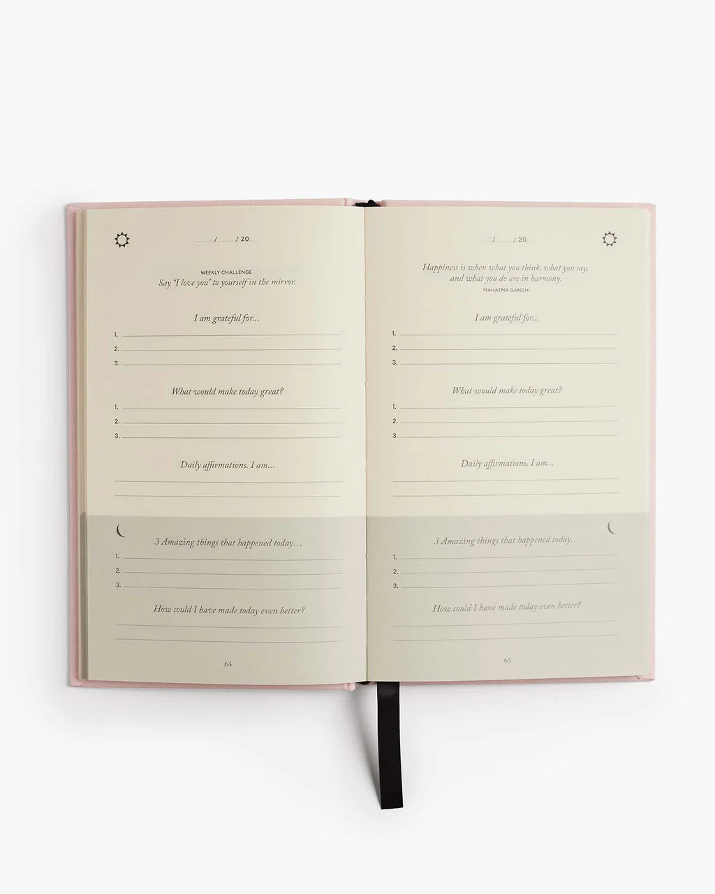 Intelligent Change - The Five Minute Journal - Blush-Dagboek-DutchMills