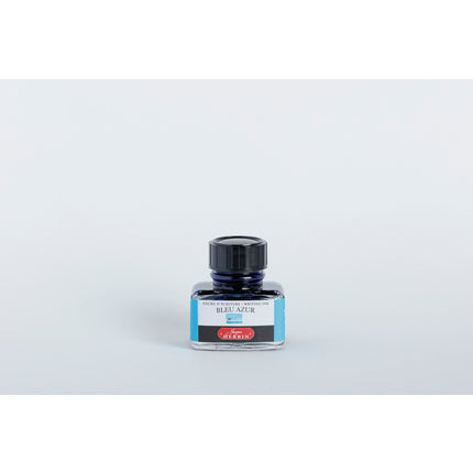 J. Herbin - Inkt voor vulpen Flacon D 30ml. - Blue Azur-Inkt-DutchMills