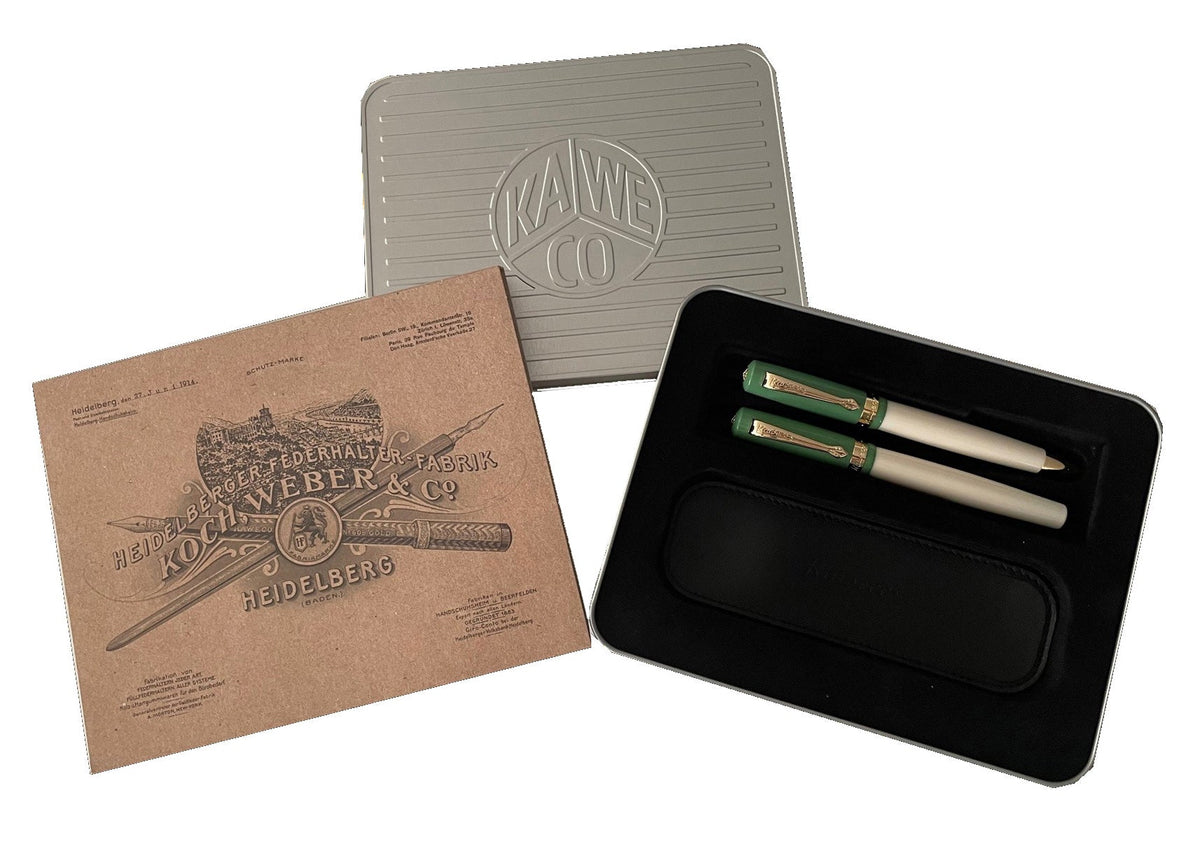 Kaweco - Student 60' Swing - Giftbox met Vulpen, Balpen en Eco Pouch-Pennenset-DutchMills