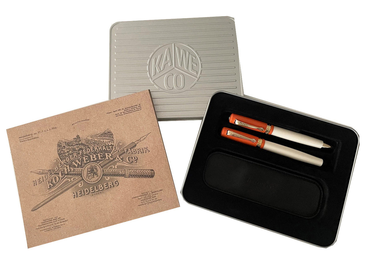 Kaweco - Student 70' Swing - Giftbox met Vulpen, Balpen en Eco Pouch-Pennenset-DutchMills