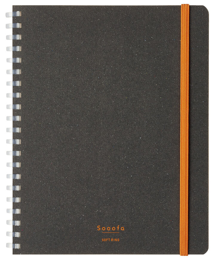 Kokuyo - Eco Softring Soofa B6 Black-Notitieboek-DutchMills