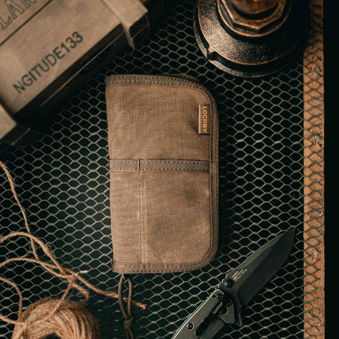 LOCHBY - Pouch - Quattro: Black-Notitieboek-DutchMills