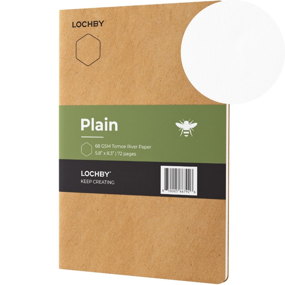 LOCHBY - Tomoe River Notebooks A5 - Plain-Notitieboek-DutchMills
