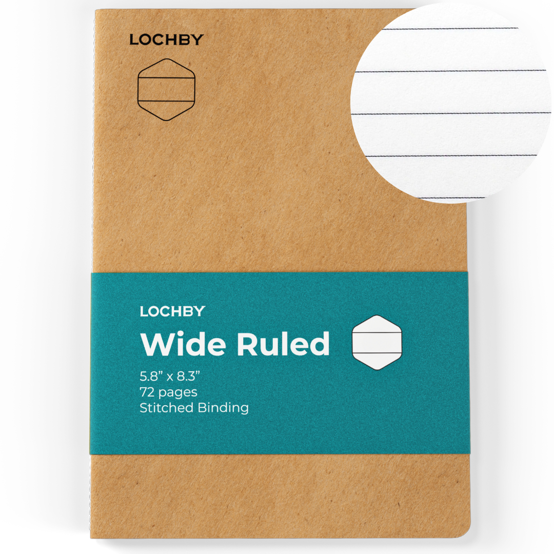Tomoe River Notebooks A5: Wide Ruled-DutchMills
