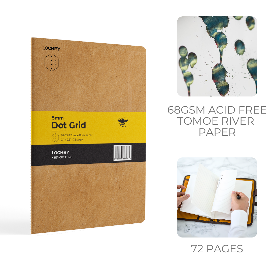 Tomoe River Notebooks B5: Dot Grid-DutchMills