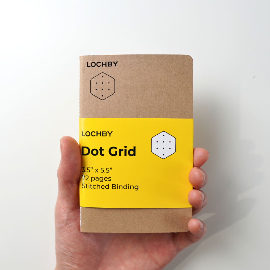 LOCHBY - Tomoe River Pocket Notebook: Dot Grid-Notitieboek-DutchMills