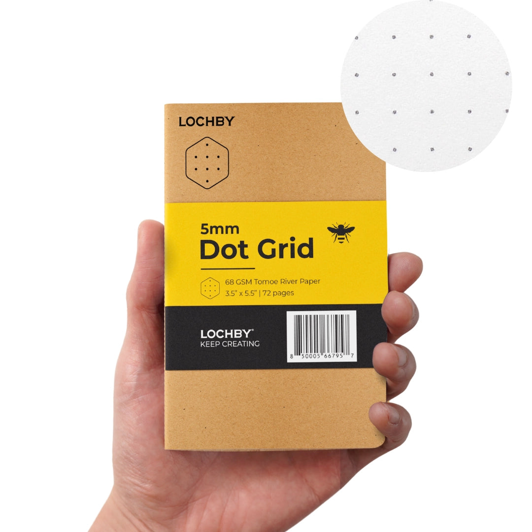 LOCHBY - Tomoe River Pocket Notebook: Dot Grid-Notitieboek-DutchMills