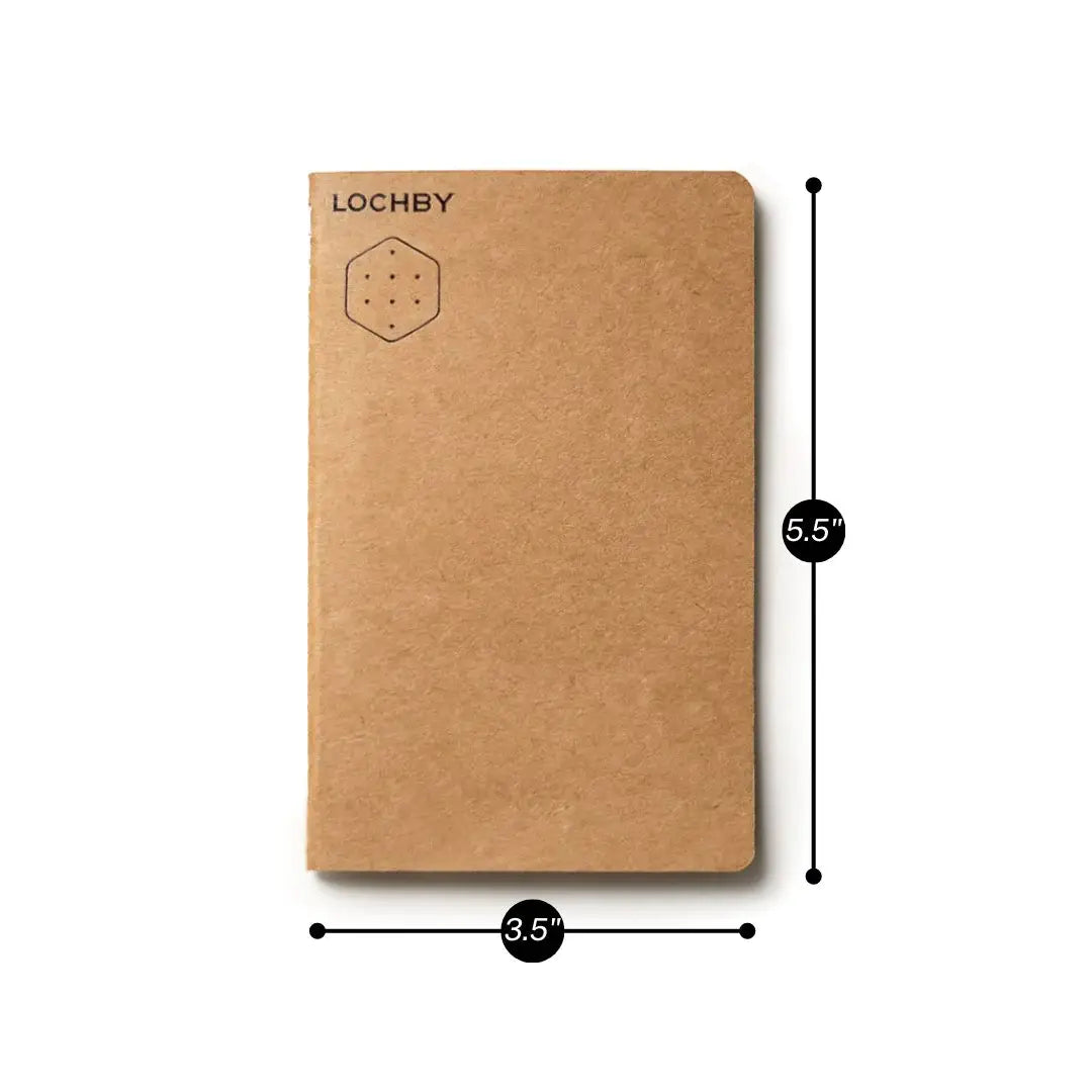 LOCHBY - Tomoe River Pocket Notebook: Plain-Notitieboek-DutchMills