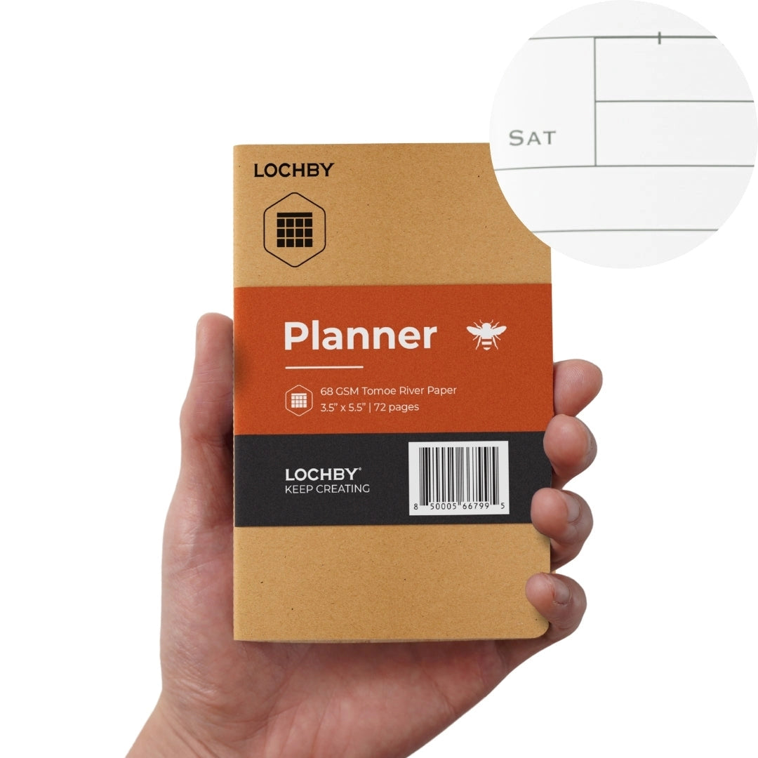 LOCHBY - Tomoe River Pocket Notebook: Planner-Notitieboek-DutchMills