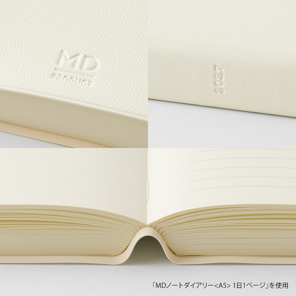 MD Product - MD Notebook Diary A6 1 Day 1 Page 2027-Agenda-DutchMills