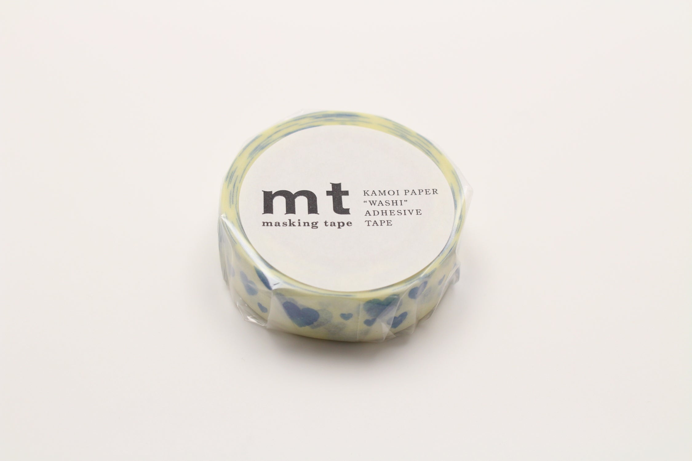 MT Masking Tape - Heart Stamp Blue-Maskingtape-DutchMills
