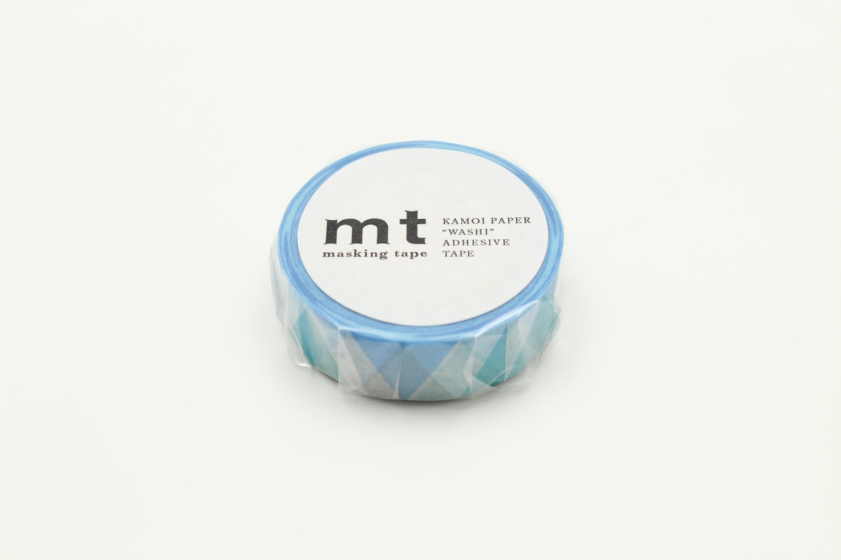 MT Masking Tape - Triangle and Diamond Blue-Maskingtape-DutchMills