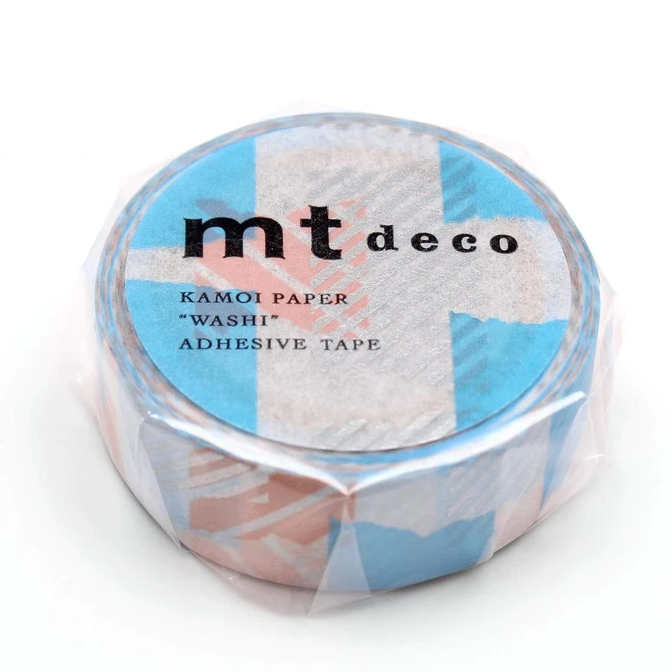 MT Masking Tape - Tsugihagi Blue x Pink-Maskingtape-DutchMills