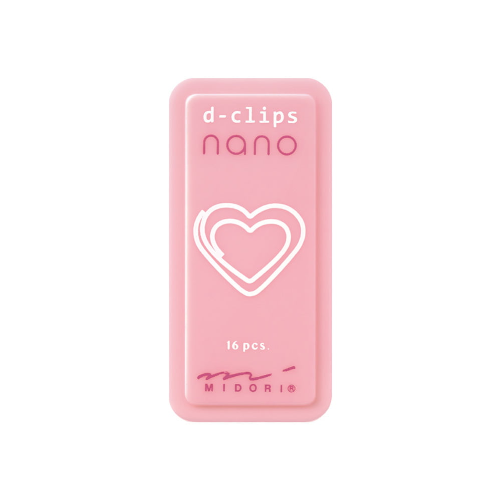 Midori - D-Clips Nano - Heart-Clip-DutchMills
