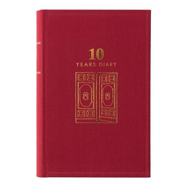 Midori - 10 Years Diary - Red-Dagboek-DutchMills