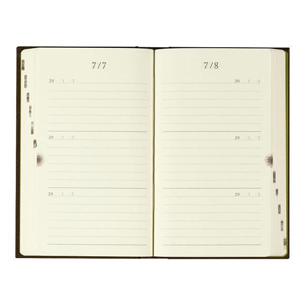 Midori - 3 Years Diary - Brown-Dagboek-DutchMills