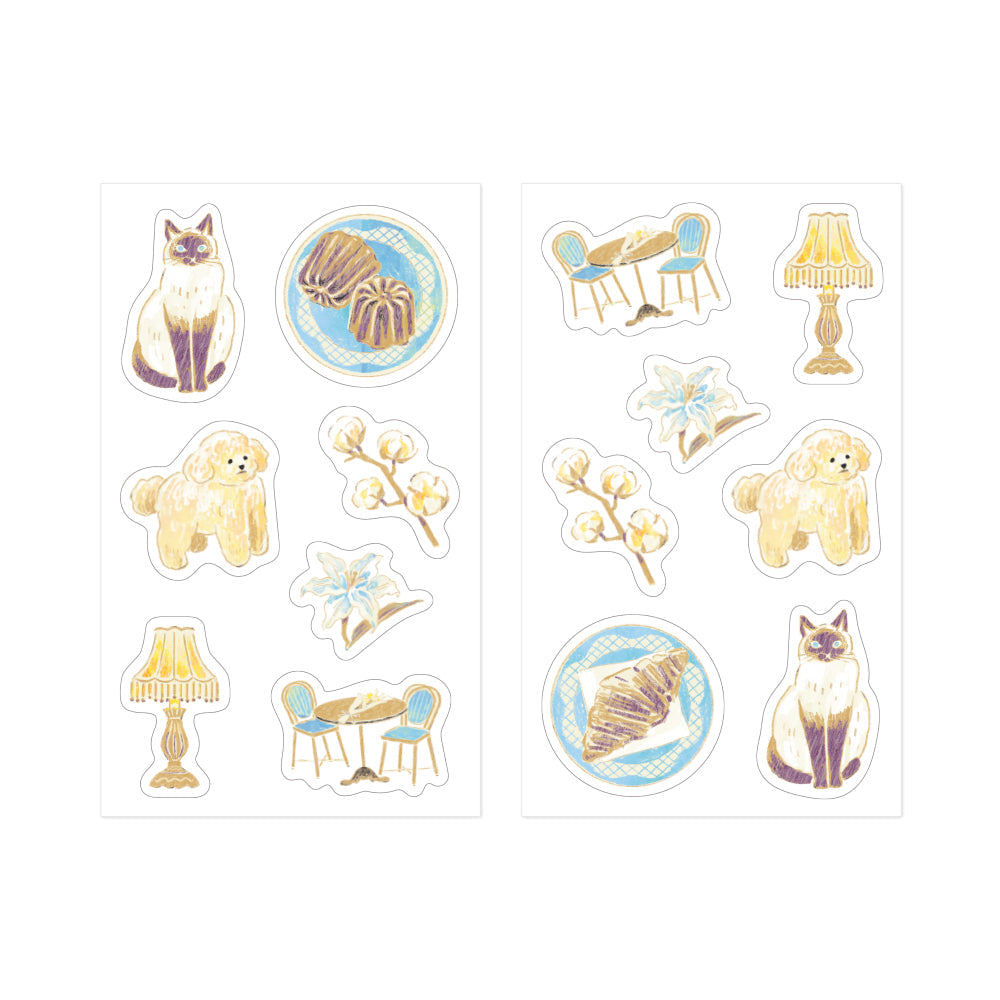 Midori - Decoration Sticker Beige-Sticker-DutchMills